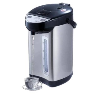 Picture of Commercial Chef CHHWD5S Electric Hot Water Dispenser 5.8 Quart 360 Degree Base 3 Dispensing Modes Chlorine Removal Stainless Steel